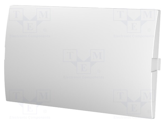 Front panel; prominent
