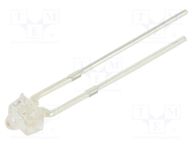LED; 1.8mm; orange; 1500÷2000mcd; 15°; Front: convex; 1.9÷2.4V; THT