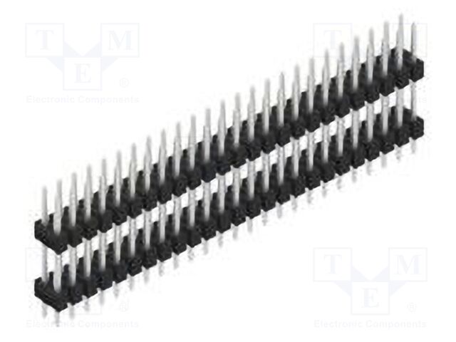 Connector: pin strips; pin header; male; PIN: 50; 2.54mm; THT; 2x25