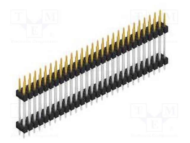 Connector: pin strips; pin header; male; PIN: 56; 2.54mm; THT; 2x28