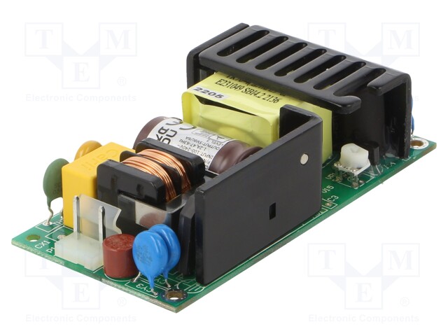 Power supply: switched-mode; 40W; 120÷370VDC; 90÷264VAC; 5VDC; 6A