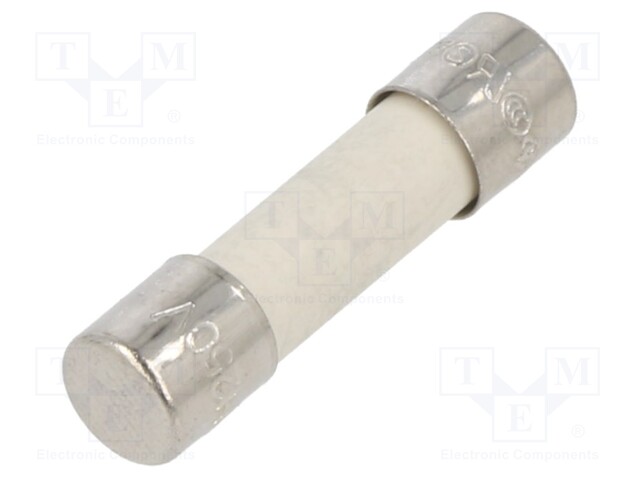 Fuse: fuse; quick blow; 3.15A; 250VAC; ceramic,cylindrical; 5x20mm