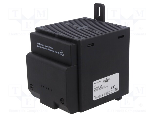 Blower heater; CSL 028; 400W; Uoper: 230V; IP20; Urated: 230V