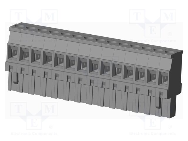 Connector: pluggable terminal block; plug; female; angled 90°