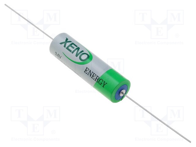 Battery: lithium; 3.6V; AA; axial; Ø14.5x50.1mm; 2.4Ah
