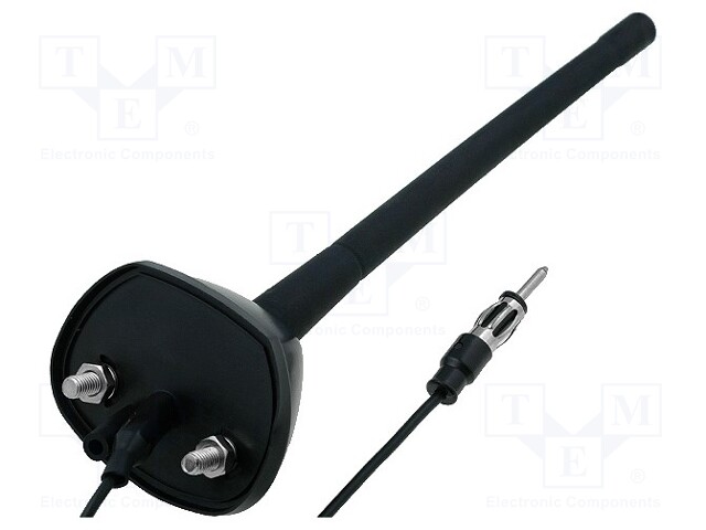 Antenna; 0.18m; rubber mast