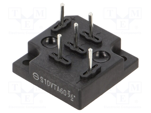 Bridge rectifier: three-phase