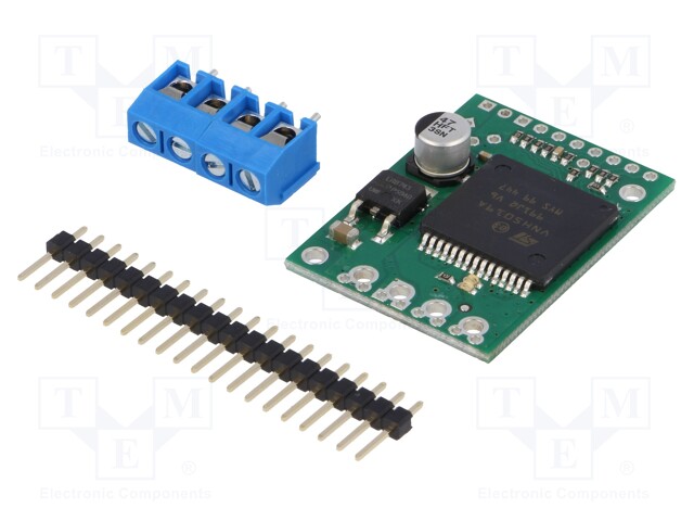 DC-motor driver; VNH5019; 20kHz; PWM; 12A; Uin mot: 5.5÷24V