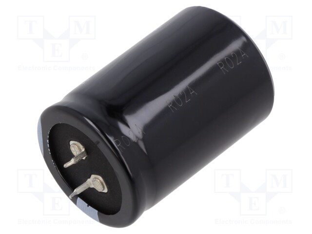 Capacitor: electrolytic; SNAP-IN; 470uF; 450VDC; Ø35x50mm; ±20%