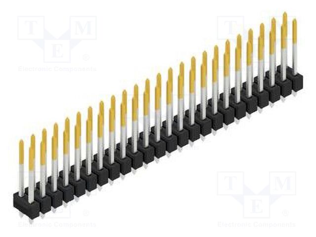 Connector: pin strips; pin header; male; PIN: 48; 2.54mm; THT; 2x24