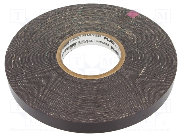 Tape: magnetic; W: 19mm; L: 30m; D: 0.84mm; acrylic; brown