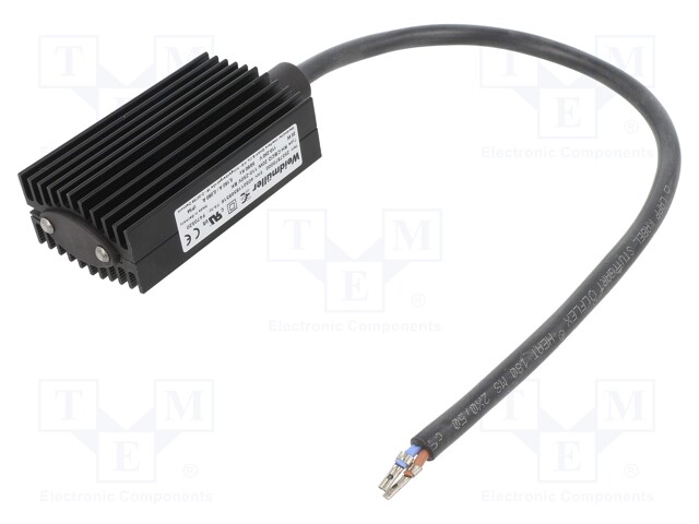 Radiator heater; 20W; IP54; DIN rail; 29.5x75x45mm; 110÷250V