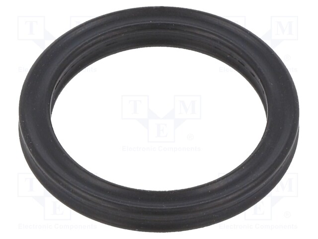 X-ring washer; NBR; Thk: 2.62mm; Øint: 17.13mm; -40÷100°C