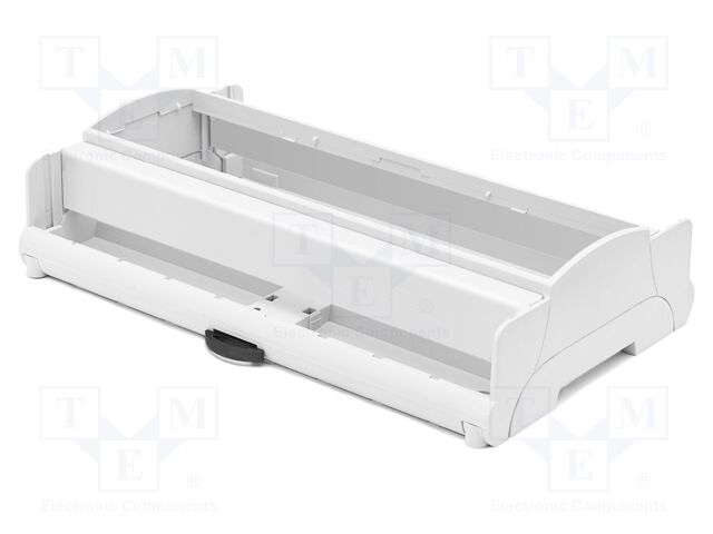 Enclosure: for DIN rail mounting; No.of mod: 9
