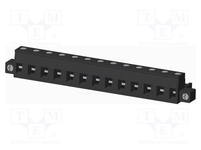 Connector: pluggable terminal block; plug; female; straight; 300V