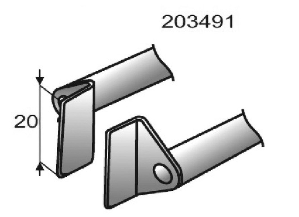 Tip; flat; 20mm; for XY-LF1680 station