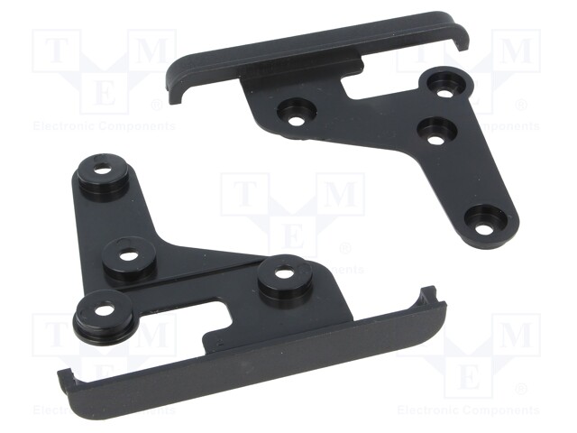 Radio mounting frame; Toyota; 2 DIN; black