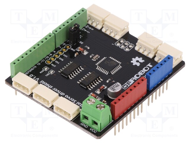 Servo controller; ATmega8; Channels: 7; 6.5÷12V