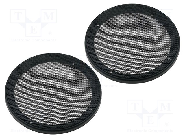 Loudspeaker grille; 165mm; metal