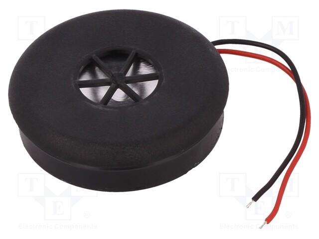Sound transducer: piezo alarm; 12÷24VDC; Colour: black