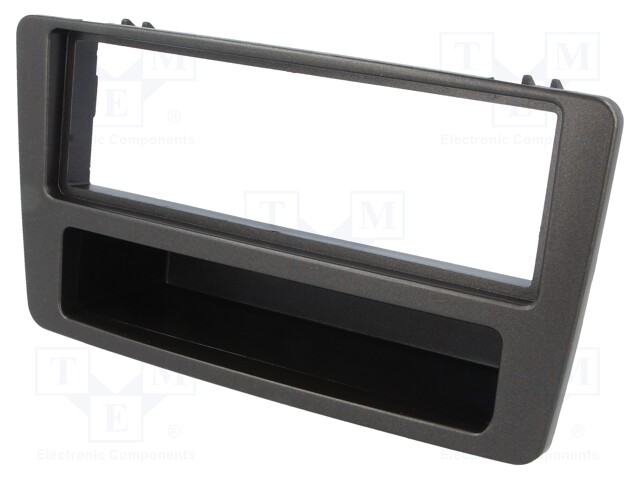 Radio mounting frame; Honda; 1 DIN; anthracite