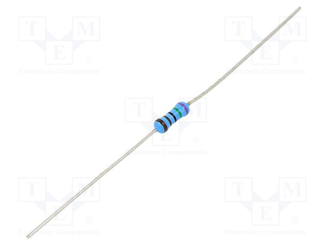 Resistor: thin film; THT; 7.5kΩ; 600mW; ±5%; Ø2.5x6.5mm; 50ppm/°C