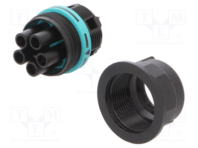 Connector: AC supply; screw terminal; female; TH387; 0.25÷1.5mm2