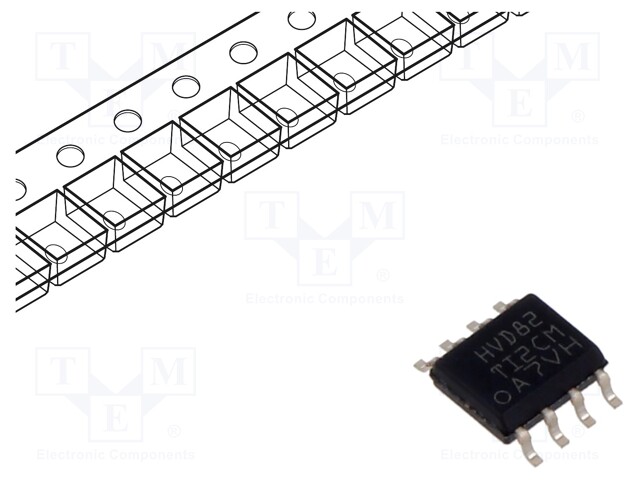 IC: interface; transceiver; half duplex,RS485; 250kbps; SOIC8