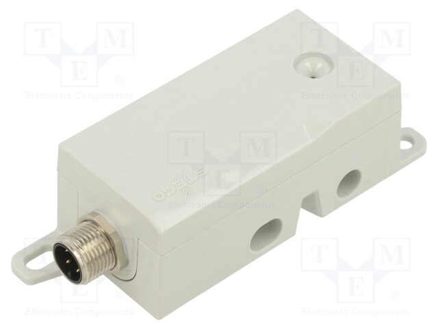 Sensor: ultrasonic; Range: 0.3÷4m; Usup: 18÷30VDC; Connection: M12