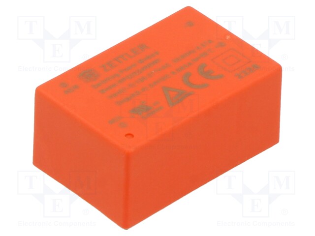 Converter: AC/DC; 2W; 85÷305VAC; Usup: 100÷430VDC; Uout: 24VDC; 77%