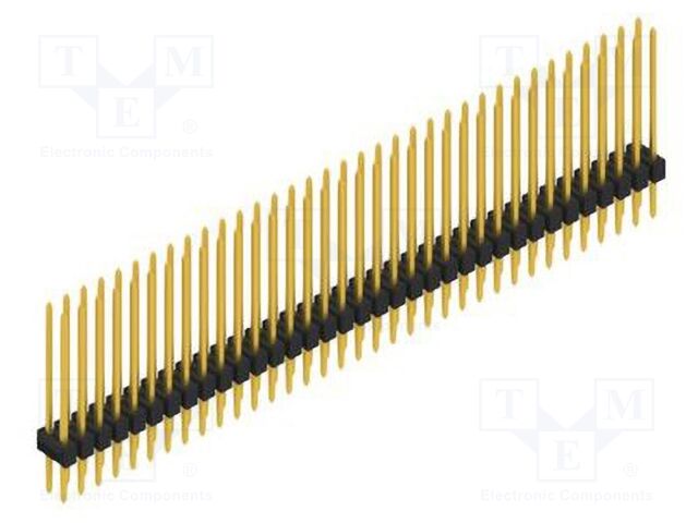 Connector: pin strips; pin header; male; PIN: 70; 2.54mm; THT; 2x35