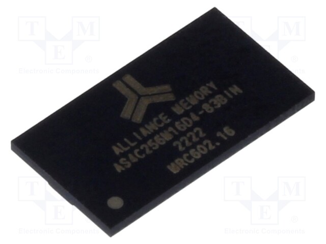 DRAM memory; DDR4,SDRAM; 256Mx16bit; 1.2V; 1.2GHz; FBGA96