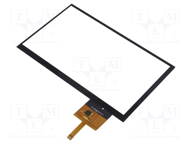 Touch panel; 156.08x87.92mm; PIN: 10; Outside dim: 164.4x99.45mm