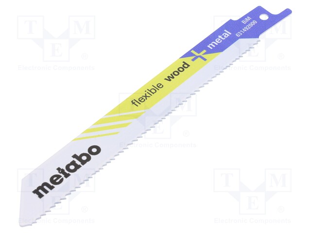 Hacksaw blade; tinware,wood,metal,plastic; 150mm; Pcs: 2