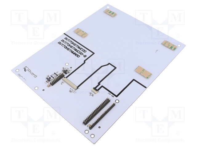 Evaluation board; USB,FFC/FPC,pin strips; No.of butt: 2