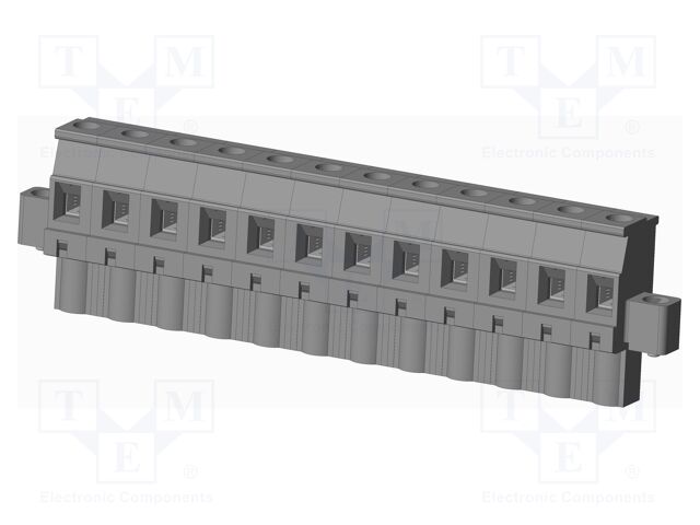 Connector: pluggable terminal block; plug; female; angled 90°