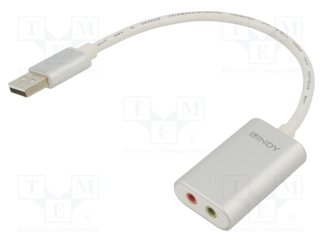 Extension module; Audio,Mic-in,USB; Jack 3,5mm x2,USB A plug