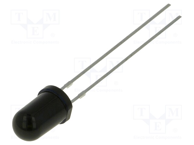 Phototransistor; 5mm; λp max: 900nm; 30V; 60°; Lens: transparent