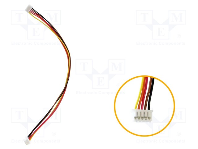 Cable; PIN: 5; Molex; Contacts ph: 1.25mm; Len: 150mm
