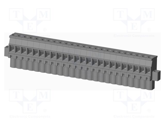 Connector: pluggable terminal block; plug; female; angled 90°