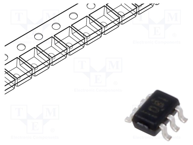 IC: instrumentation amplifier; 14÷80kHz; Channels: 1; SC70-6