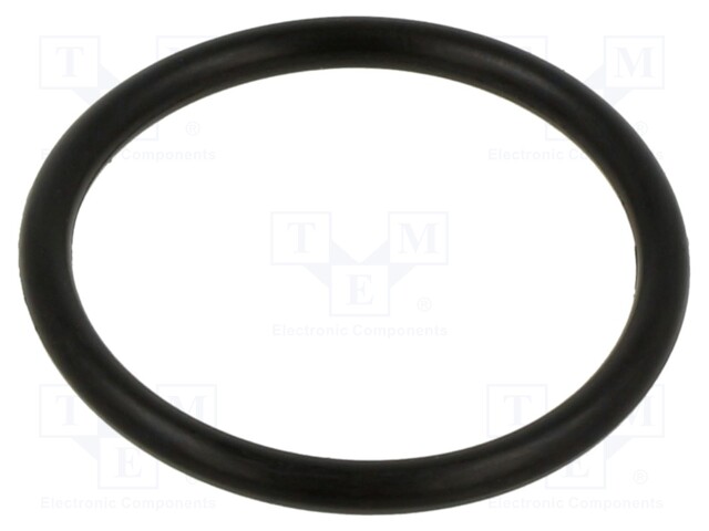 O-ring gasket; NBR rubber; Thk: 3mm; Øint: 32mm; black; -30÷100°C