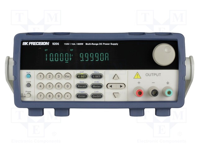 Power supply: programmable laboratory; Channels: 1; 60VDC; 25A
