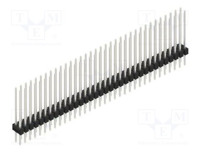 Connector: pin strips; pin header; male; PIN: 68; 2.54mm; THT; 2x34