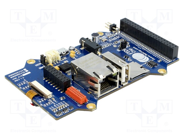 Dev.kit: FT900; RJ45,FFC/FPC,USB A,USB B micro,supply