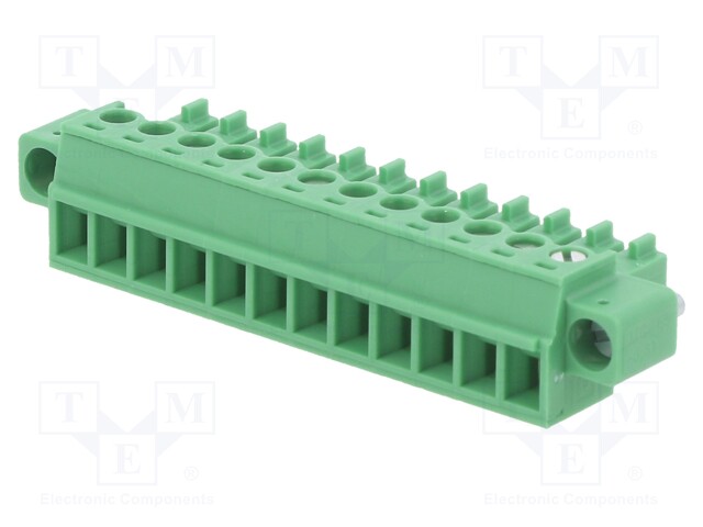 Pluggable terminal block; 3.81mm; ways: 12; straight; plug; female