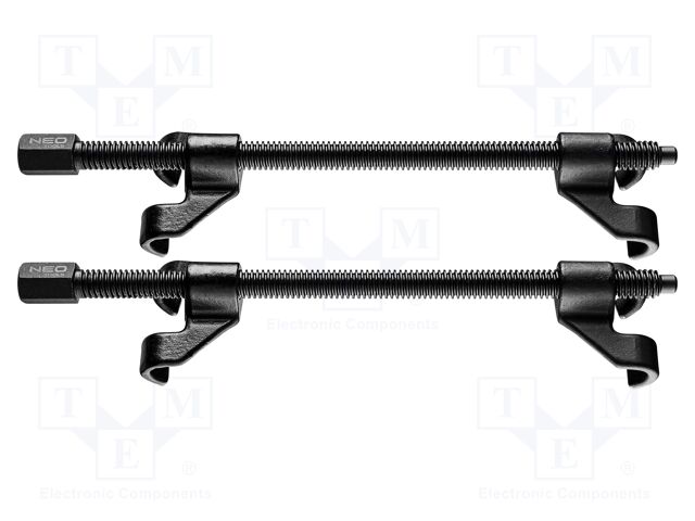 Coil spring clamp