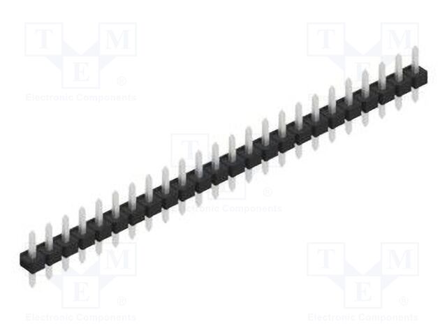 Connector: pin strips; pin header; male; PIN: 24; 2.54mm; THT; 1x24