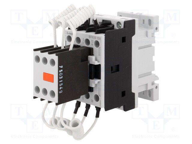 Contactor: 3-pole; Application: for capacitors; Uoper.1: 240VAC