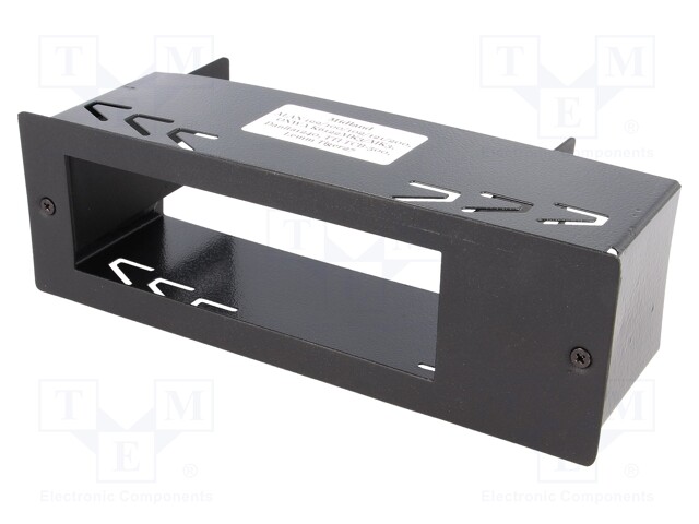 Mounting half frame for CB radio; Alan,LEMM,Onwa,TTI; 124x39mm